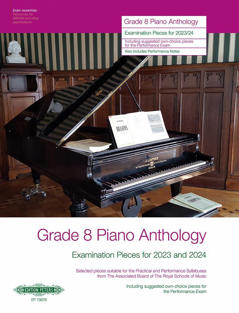 Cover: 9790577023199 | Grade 8: Piano Anthology - Examination Pieces for 2023 and 2024-...