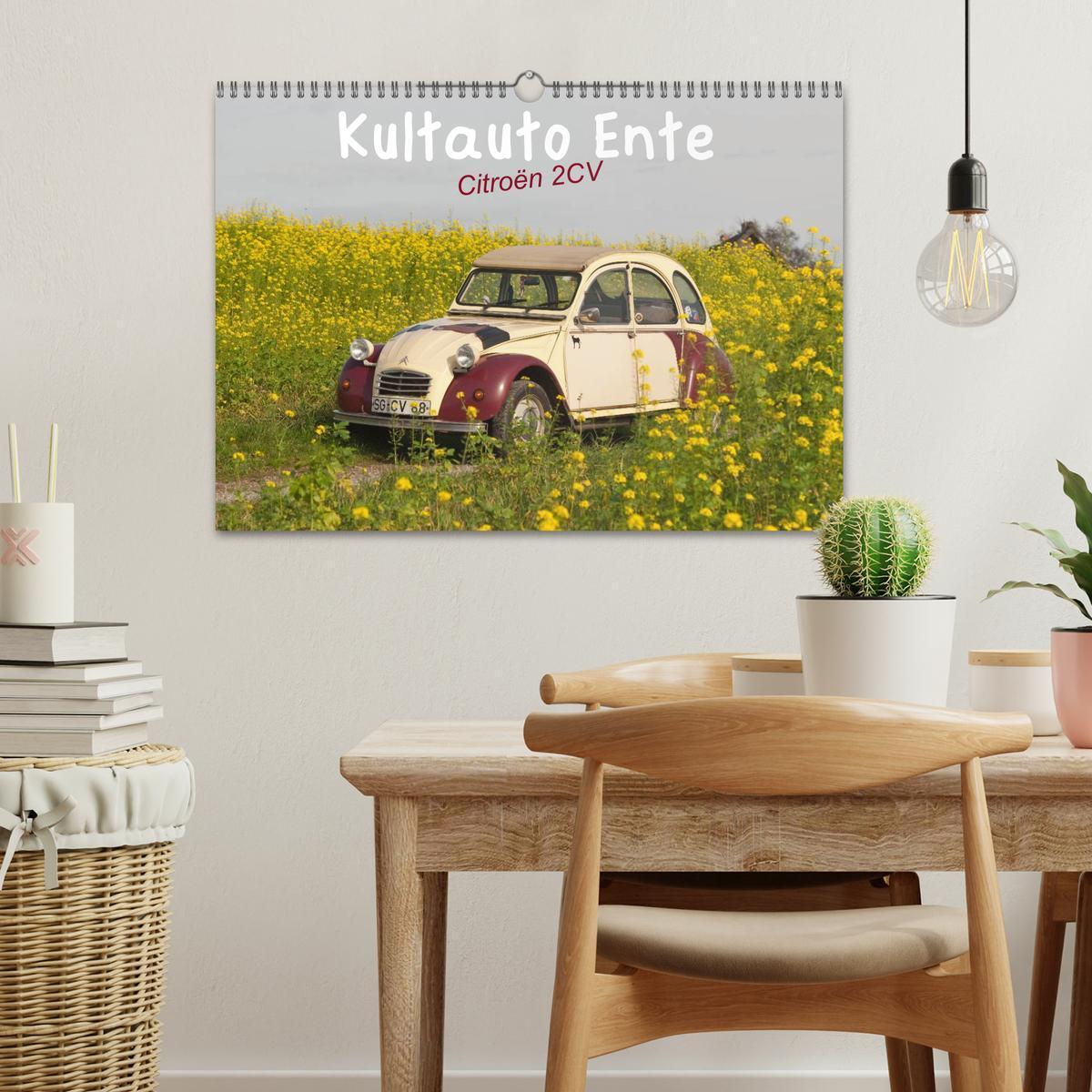 Bild: 9783435591794 | Kultauto Ente Citroën 2CV (Wandkalender 2025 DIN A3 quer), CALVENDO...