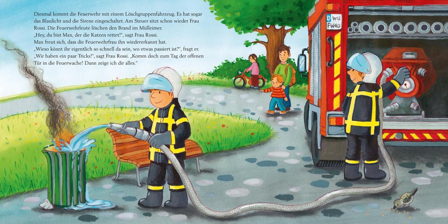 Bild: 9783551083555 | LESEMAUS 55: Max und die Feuerwehr | Christian Tielmann | Taschenbuch