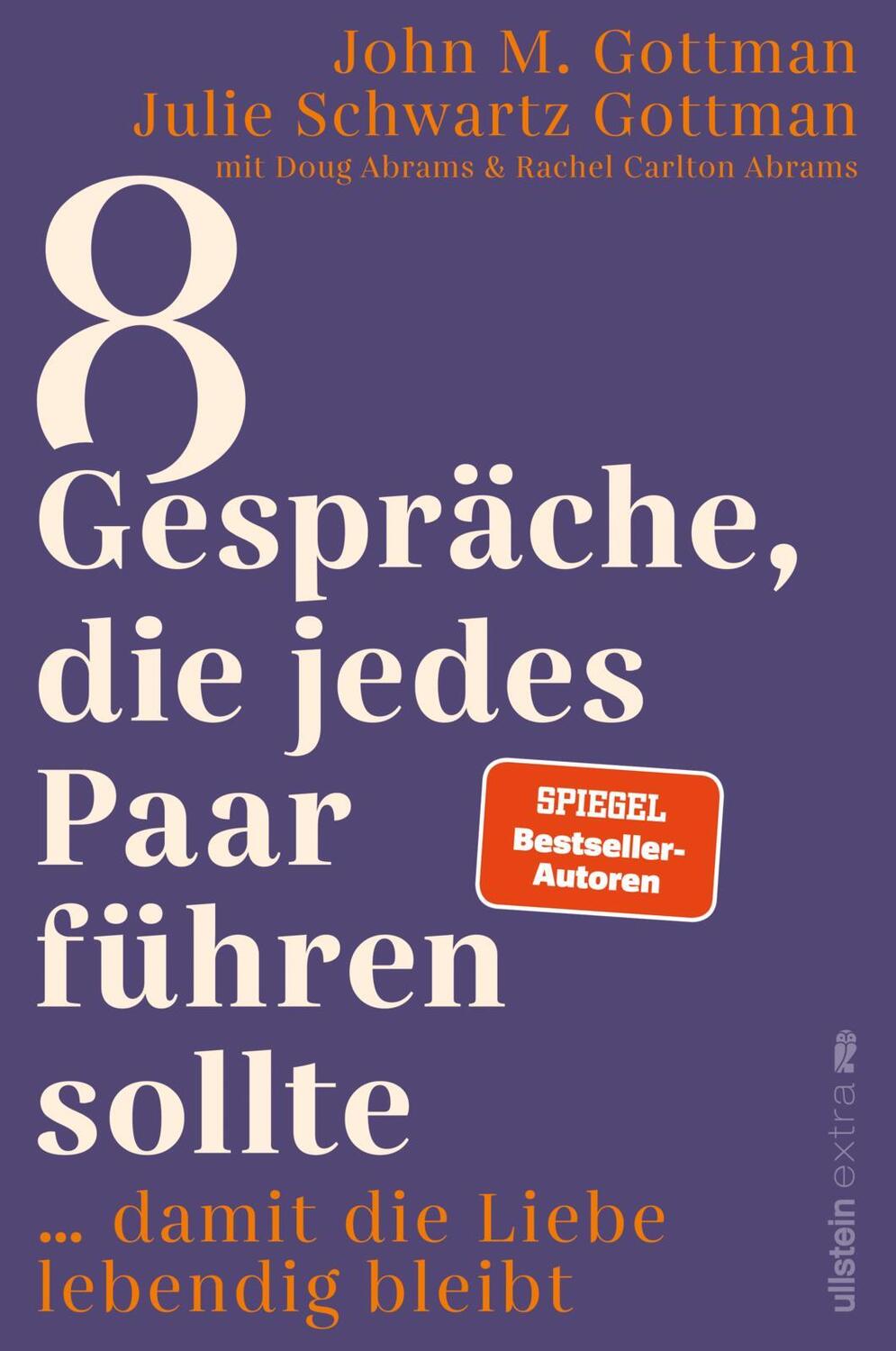 Cover: 9783864932007 | 8 Gespräche, die jedes Paar führen sollte, ... | Gottman (u. a.)