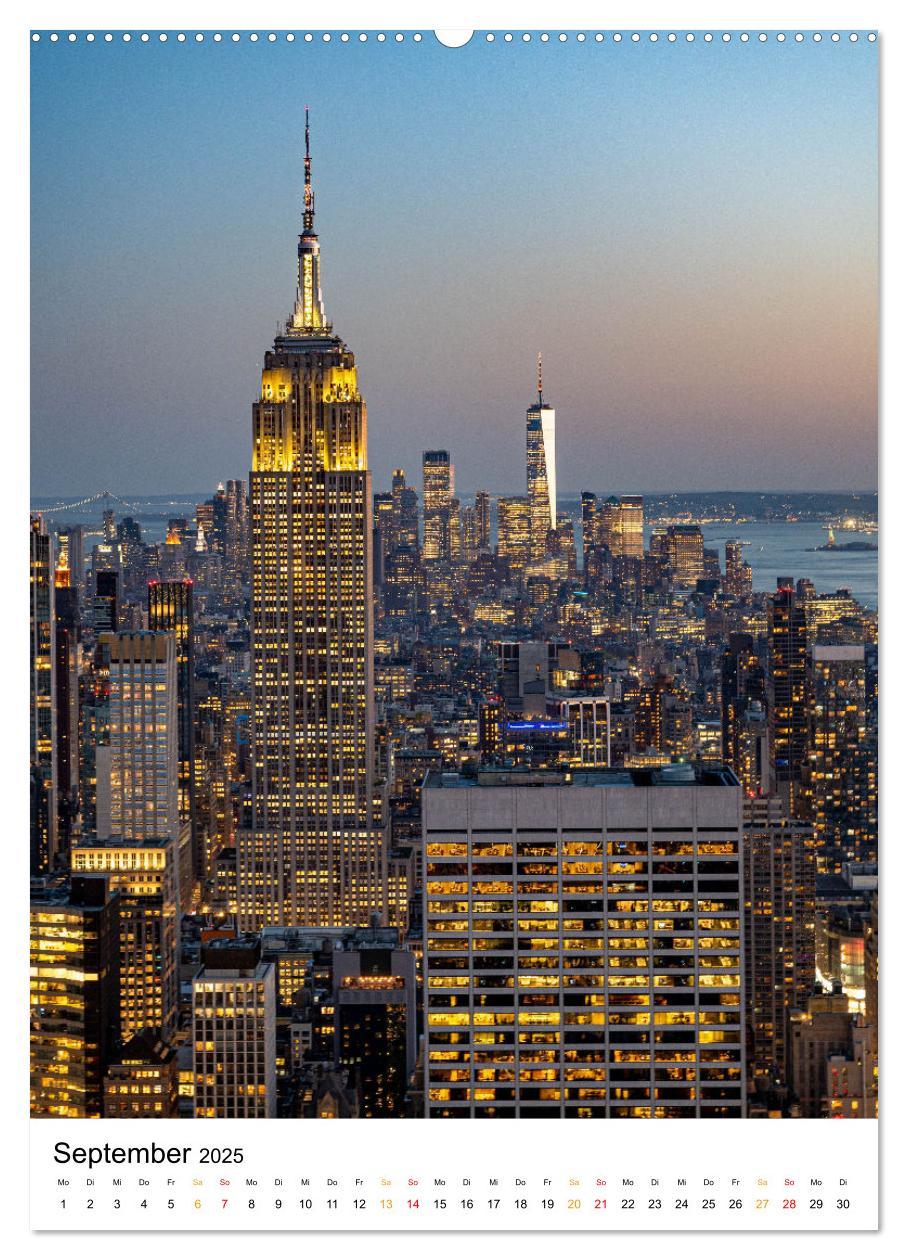 Bild: 9783435847532 | New York, Facetten einer Stadt (Wandkalender 2025 DIN A2 hoch),...