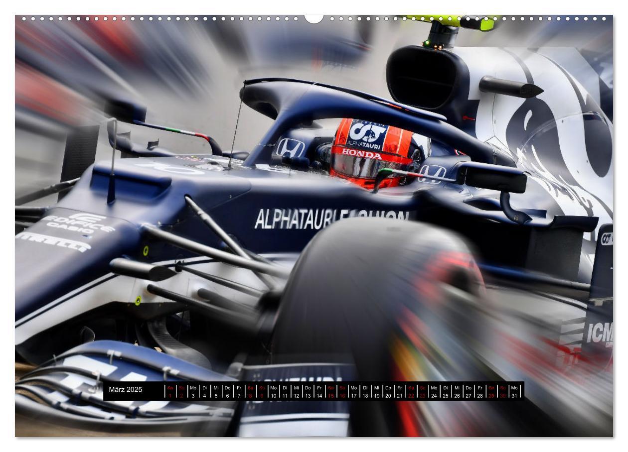 Bild: 9783383990847 | Vollgas in der Formel 1 (hochwertiger Premium Wandkalender 2025 DIN...