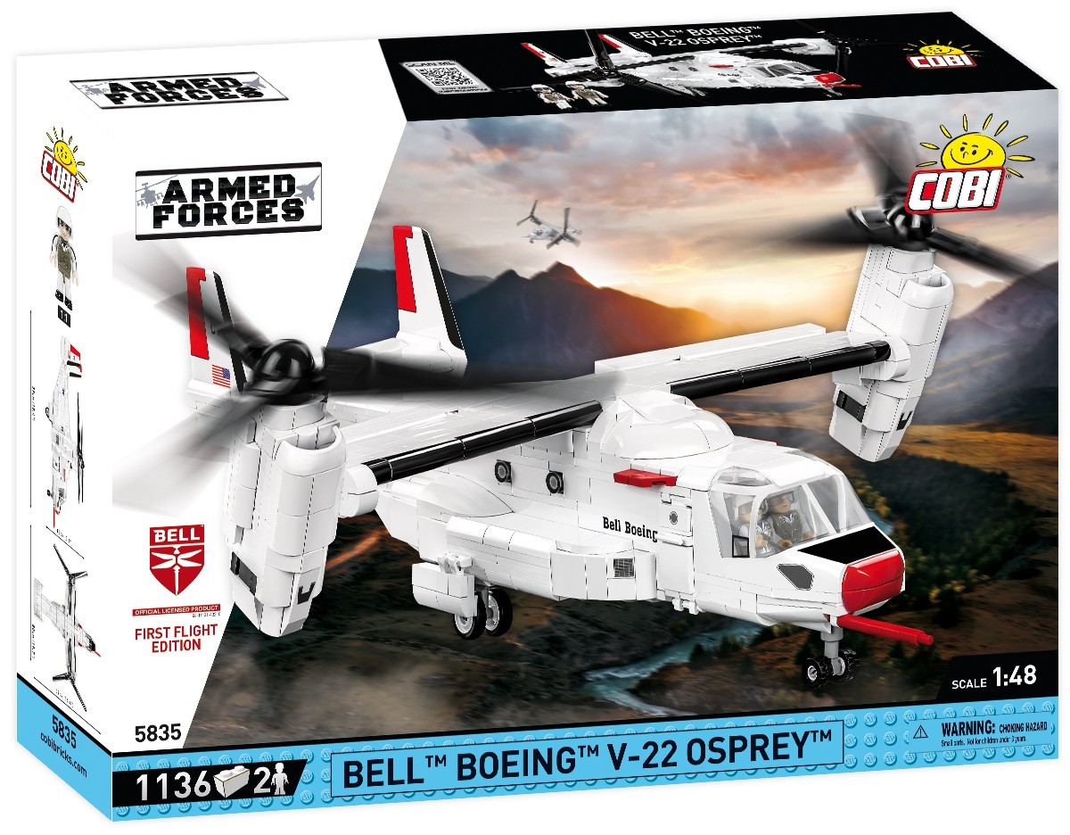 Cover: 5902251058357 | COBI Armed Forces 5835 - Bell Boing V-22 Osprey First Flight...