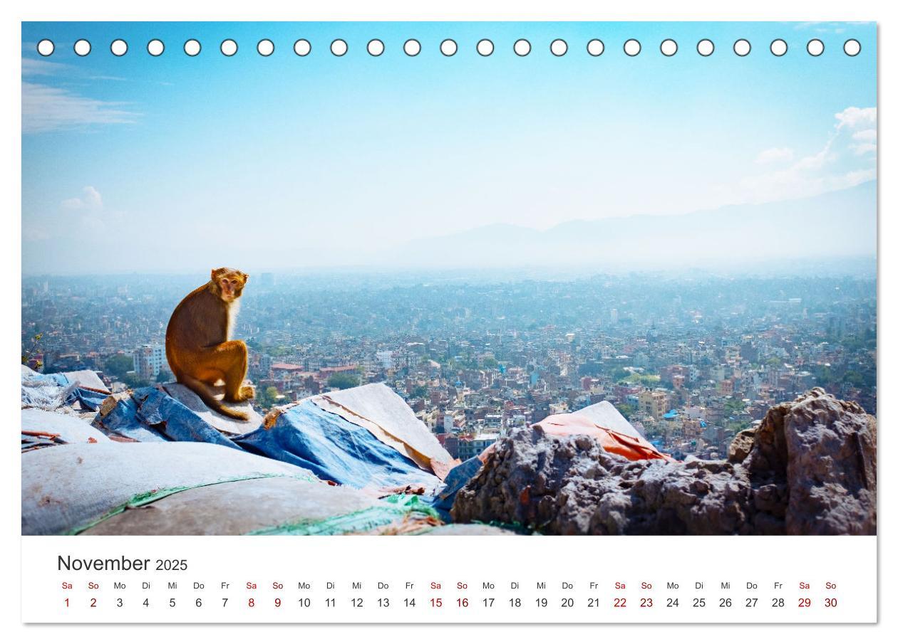 Bild: 9783435007653 | Nepal - Mitten im Himalaya (Tischkalender 2025 DIN A5 quer),...