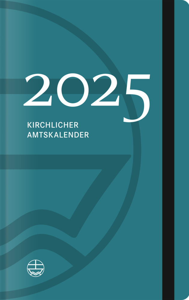 Cover: 9783374075997 | Kirchlicher Amtskalender 2025 - petrol | Jörg Neijenhuis | Taschenbuch