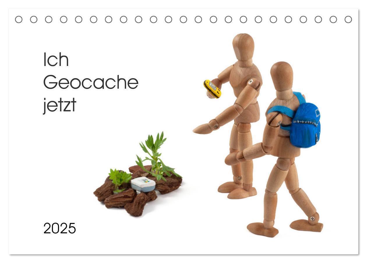 Cover: 9783435137107 | Ich Geocache jetzt (Tischkalender 2025 DIN A5 quer), CALVENDO...