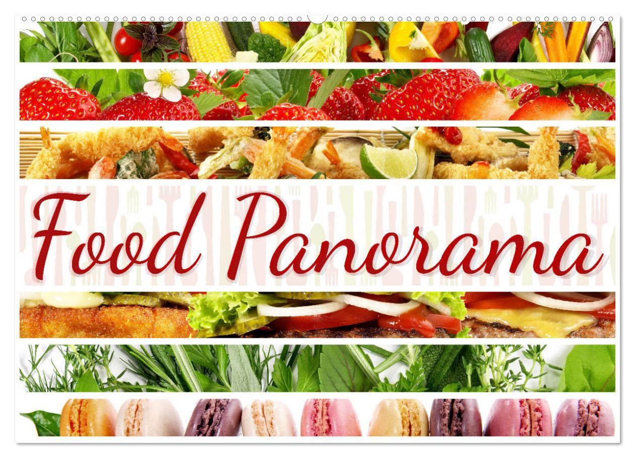 Cover: 9783435211289 | Food Panorama - Küchenkalender 2025 (Wandkalender 2025 DIN A2...