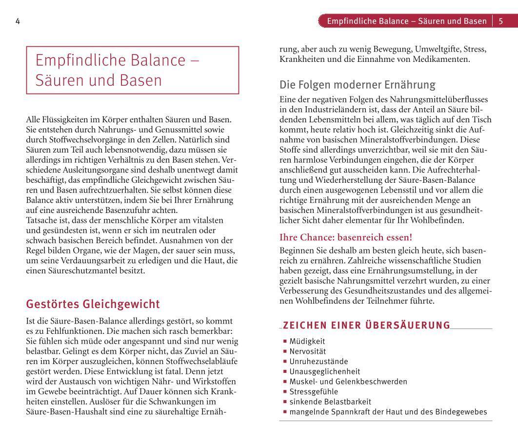 Bild: 9783833852954 | Säure-Basen-Balance | Der Kompass für mehr Vitalität und Wohlbefinden