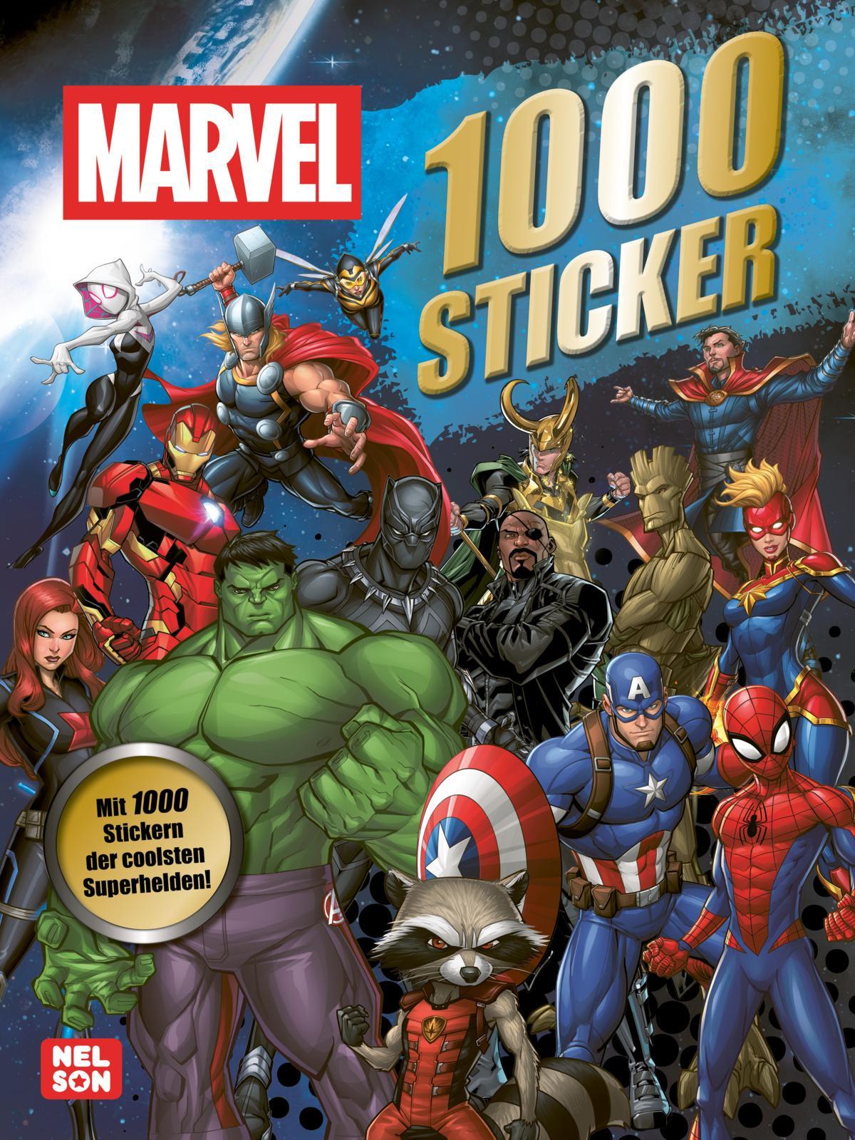 Cover: 9783845128276 | MARVEL: 1000 Sticker | Taschenbuch | MARVEL | 48 S. | Deutsch | 2025