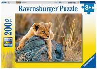 Cover: 4005556129461 | Ravensburger Kinderpuzzle - Kleiner Löwe - 200 Teile Puzzle für...