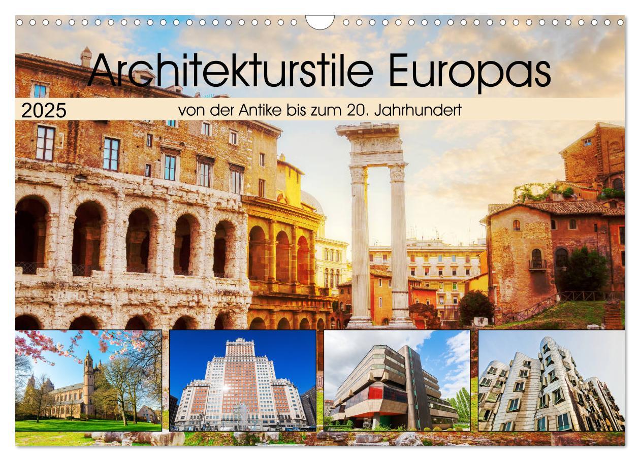 Cover: 9783435153862 | Architekturstile Europas - von der Antike bis zum 20. Jahrhundert...