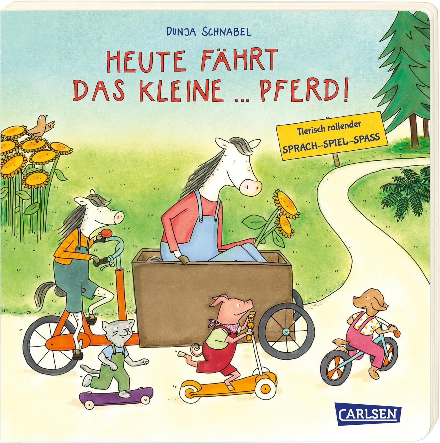 Cover: 9783551171757 | Heute fährt das kleine ... Pferd! | Dunja Schnabel | Buch | 30 S.