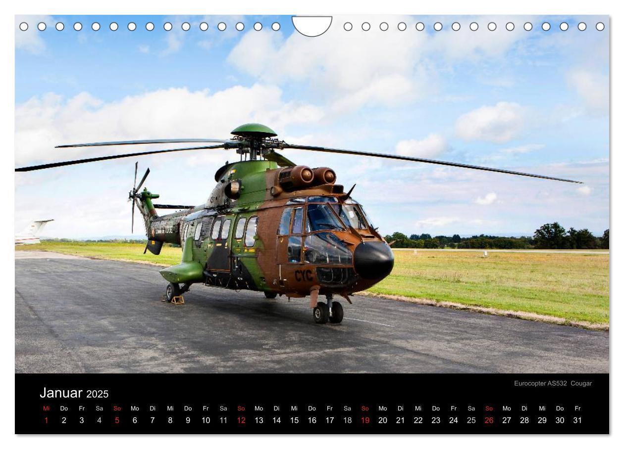 Bild: 9783435822836 | Helicopter 2025 (Wandkalender 2025 DIN A4 quer), CALVENDO...