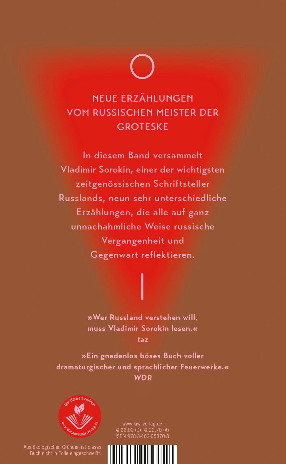 Rückseite: 9783462053708 | Die rote Pyramide | Vladimir Sorokin | Buch | 192 S. | Deutsch | 2022