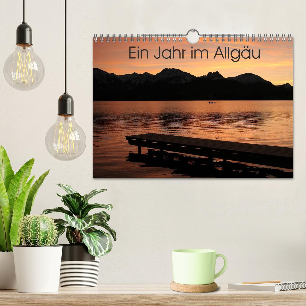 Bild: 9783435670819 | Ein Jahr im Allgäu (Wandkalender 2025 DIN A4 quer), CALVENDO...