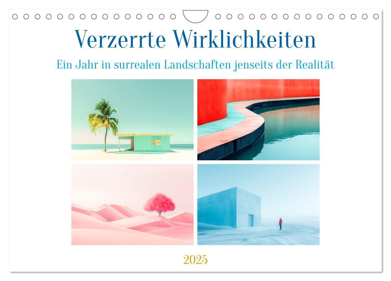 Cover: 9783457188088 | Verzerrte Wirklichkeiten (Wandkalender 2025 DIN A4 quer), CALVENDO...