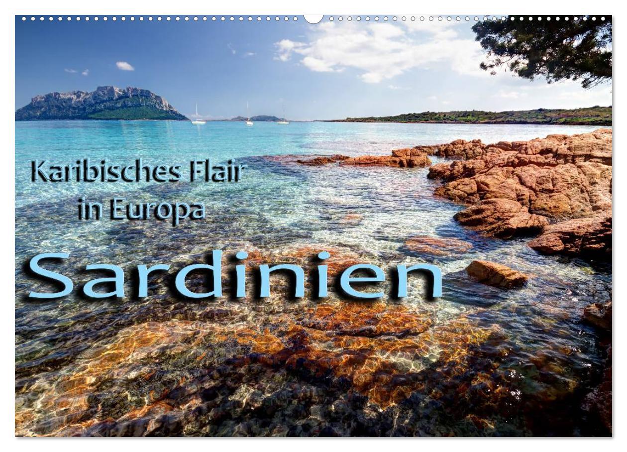 Cover: 9783435722433 | Sardinien (Wandkalender 2025 DIN A2 quer), CALVENDO Monatskalender