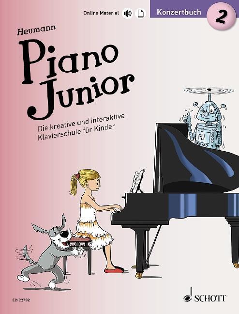 Cover: 9783795700553 | Piano Junior: Konzertbuch 2 | Hans-Günter Heumann | Broschüre | 32 S.