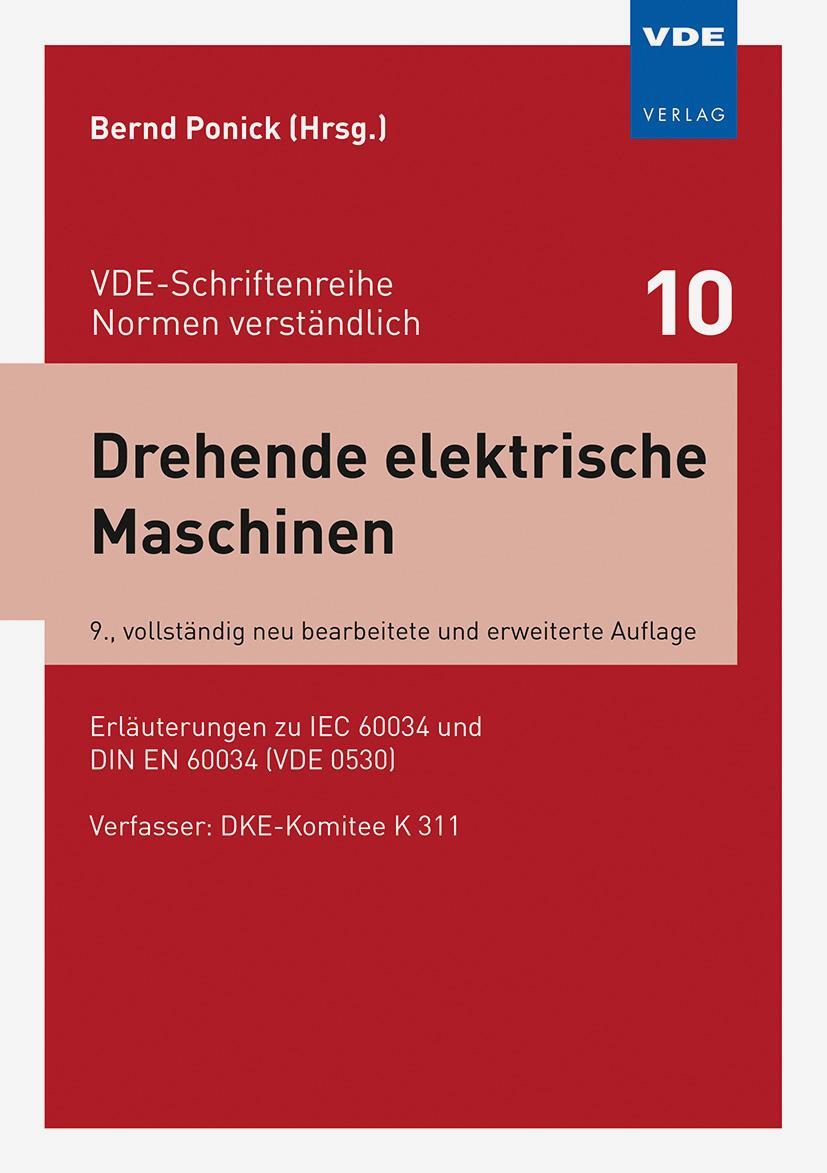 Bild: 9783800750641 | Drehende elektrische Maschinen | Bernd Ponick | Taschenbuch | 200 S.