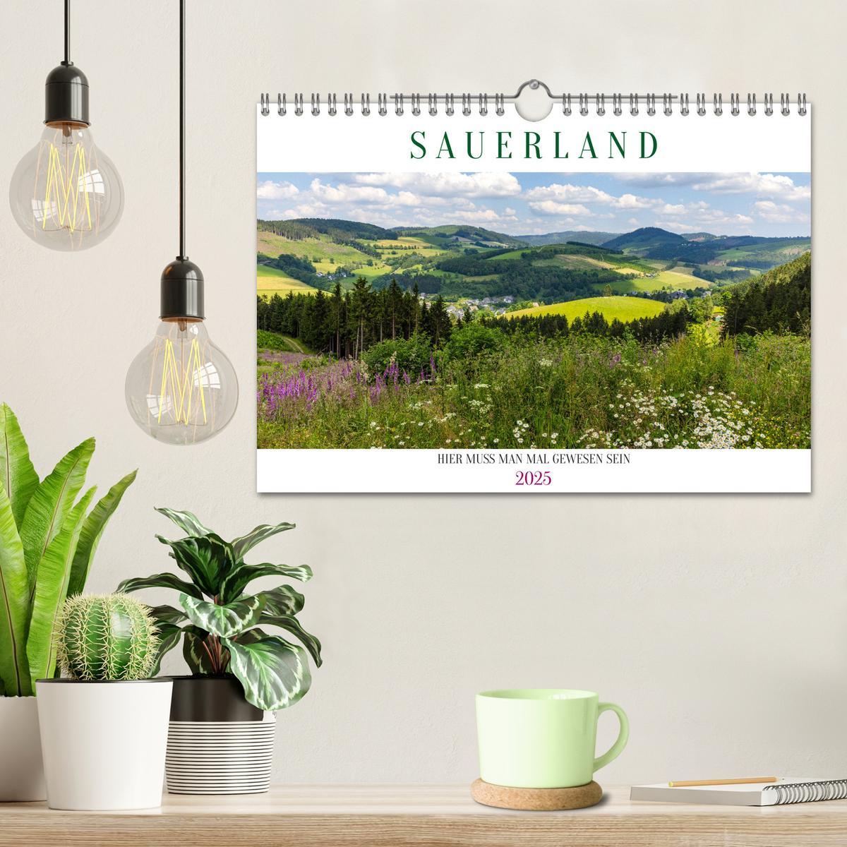 Bild: 9783457235423 | Sauerland - hier muss man mal gewesen sein (Wandkalender 2025 DIN...