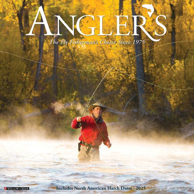 Cover: 9781549241383 | Angler's 2025 12 X 12 Wall Calendar | Willow Creek Press | Kalender