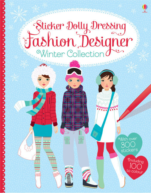 Cover: 9781409570561 | Fashion Designer Winter Collection | With over 300 Stickers | Watt