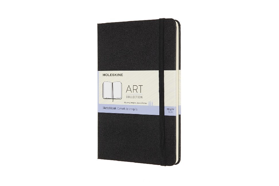 Cover: 8053853603098 | Moleskine Skizzenbuch Medium, 165G-Papier, Hard Cover, Schwarz | Buch