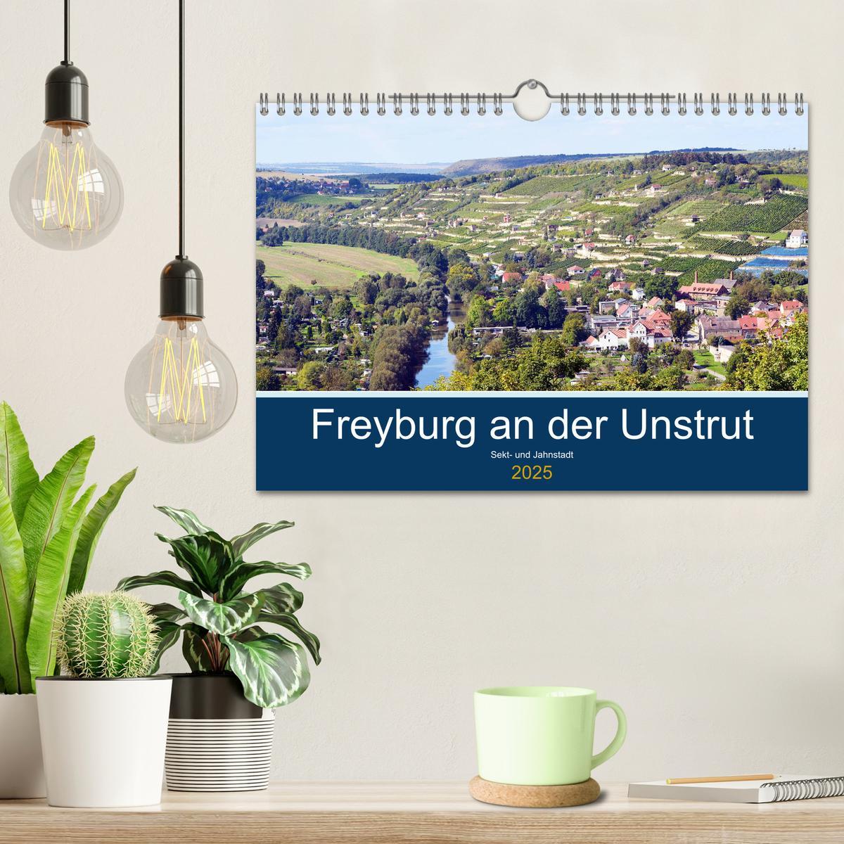 Bild: 9783435144419 | Freyburg an der Unstrut (Wandkalender 2025 DIN A4 quer), CALVENDO...