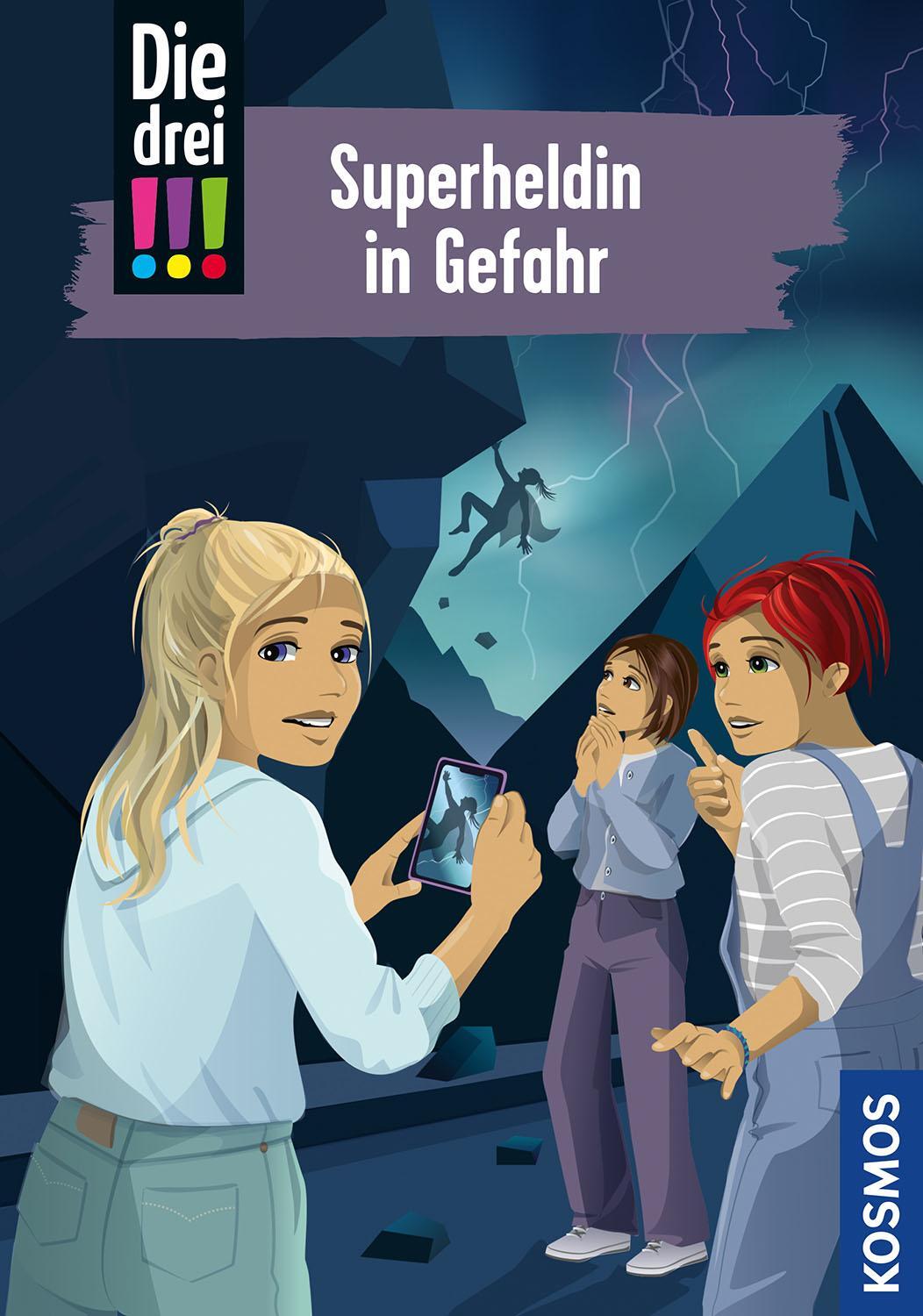 Cover: 9783440177051 | Die drei !!!, 105, Superheldin in Gefahr | Ann-Katrin Heger | Buch