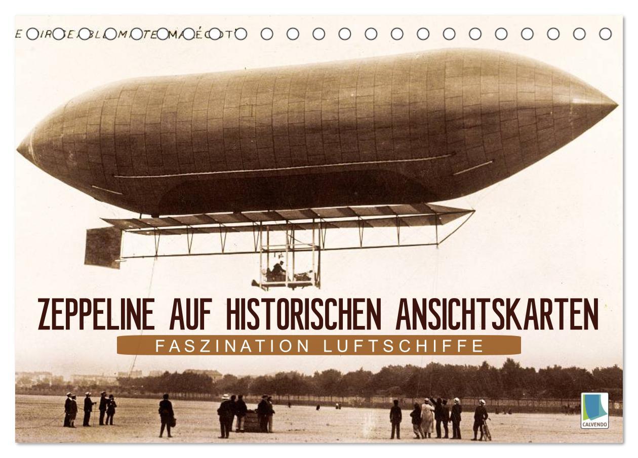 Cover: 9783435697380 | Faszination Luftschiffe ¿ Zeppeline auf historischen Ansichtskarten...