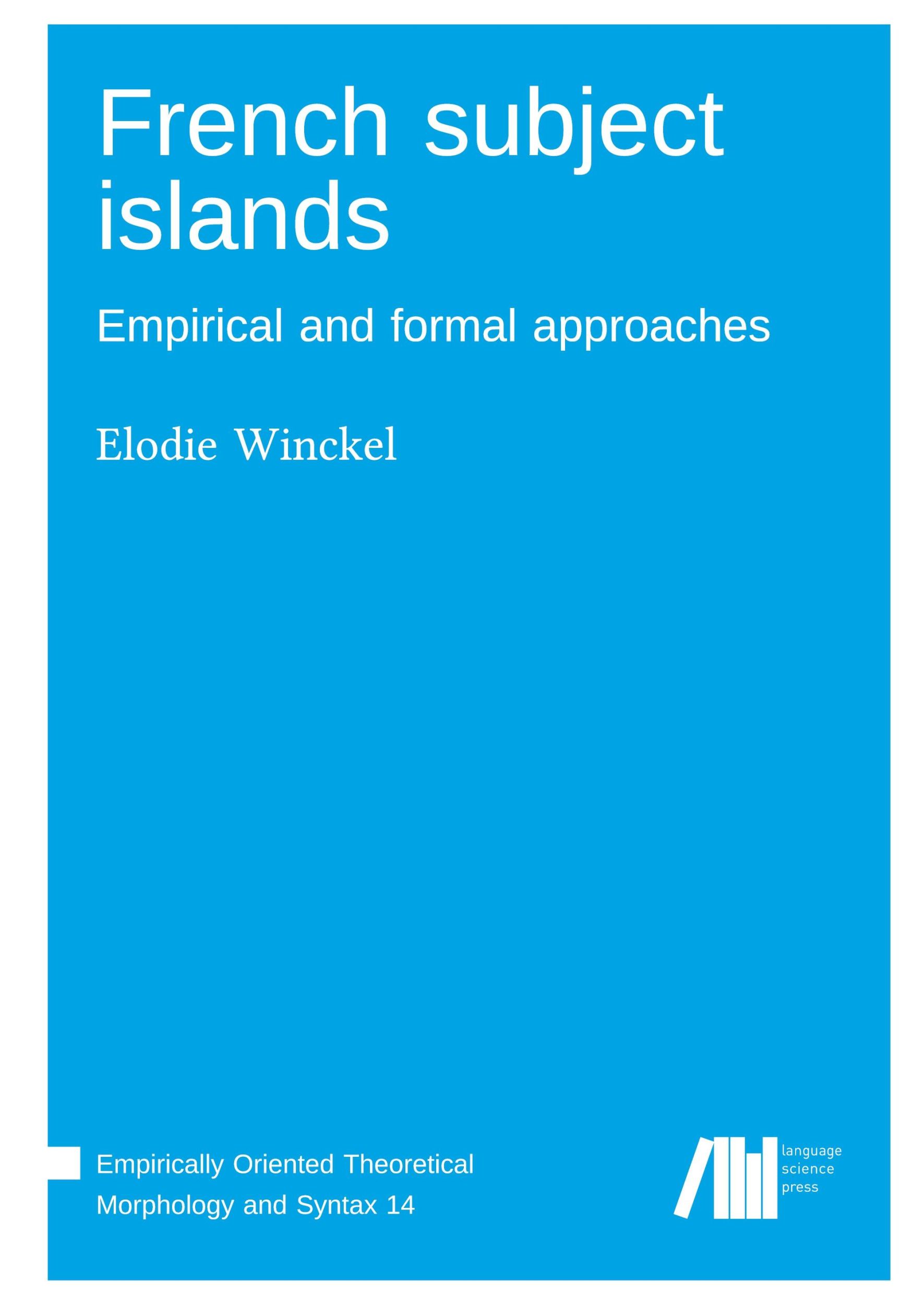 Cover: 9783985541065 | French subject islands | Elodie Winckel | Buch | Englisch | 2024