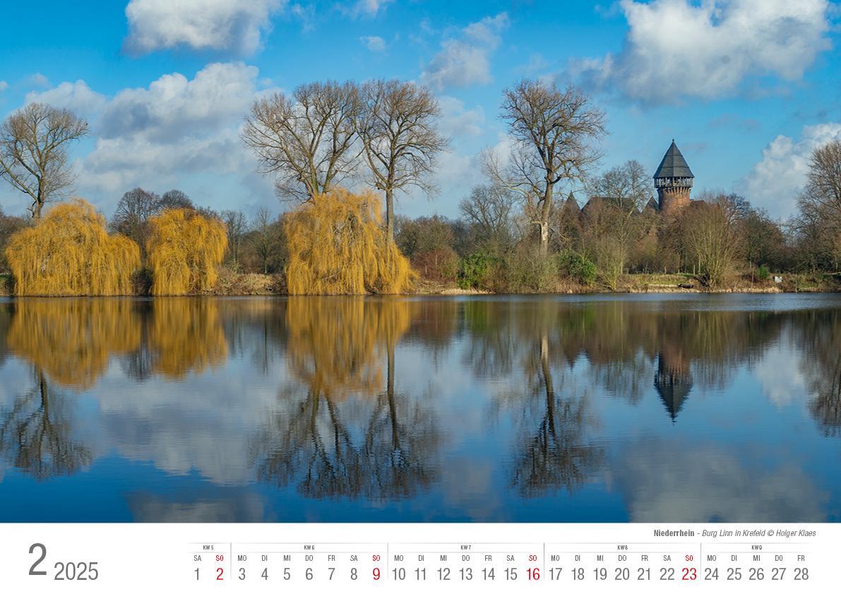 Bild: 9783965352216 | Niederrhein 2025 Bildkalender A3 Spiralbindung | Holger Klaes | 2025