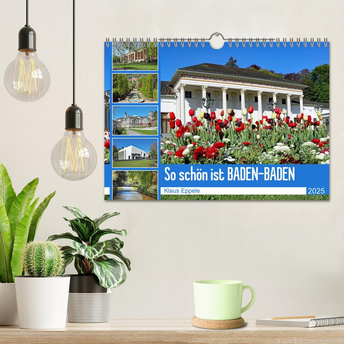 Bild: 9783383970726 | So schön ist Baden-Baden (Wandkalender 2025 DIN A4 quer), CALVENDO...