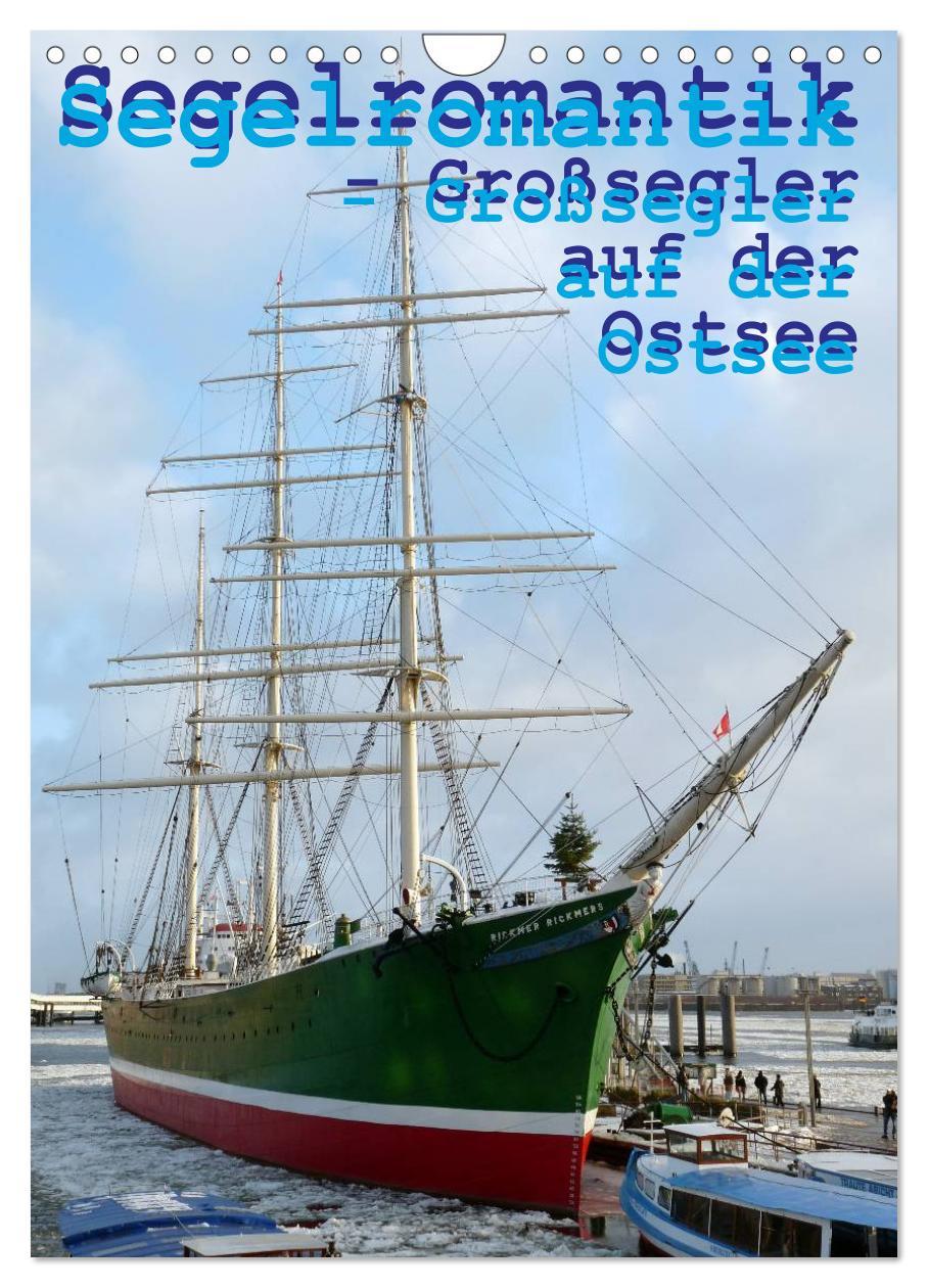 Cover: 9783457043523 | Segelromantik - Großsegler auf der Ostsee (Wandkalender 2025 DIN A4...