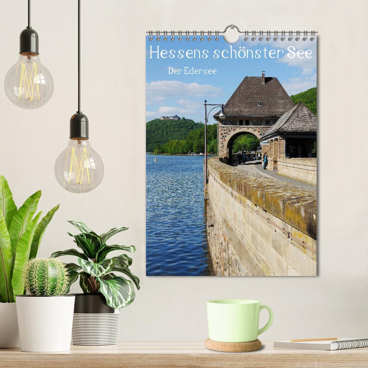 Bild: 9783435984909 | Hessens schönster See - Der Edersee (Wandkalender 2025 DIN A4...