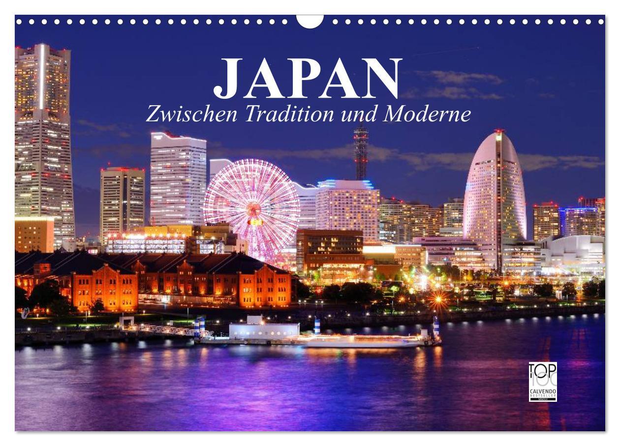 Cover: 9783435589388 | Japan. Zwischen Tradition und Moderne (Wandkalender 2025 DIN A3...