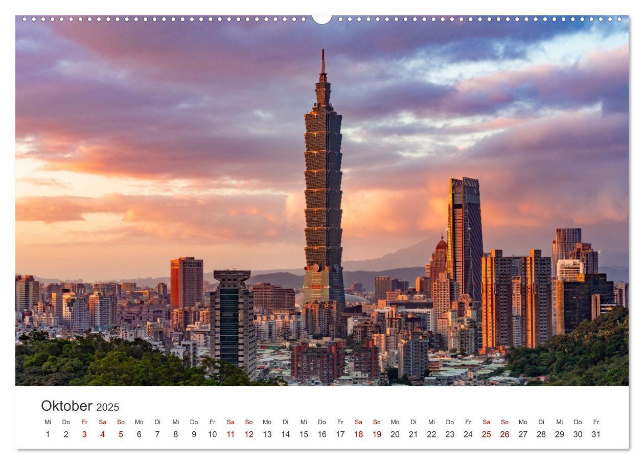 Bild: 9783435004393 | Taiwan - Die wundervolle Insel in Asien. (Wandkalender 2025 DIN A2...