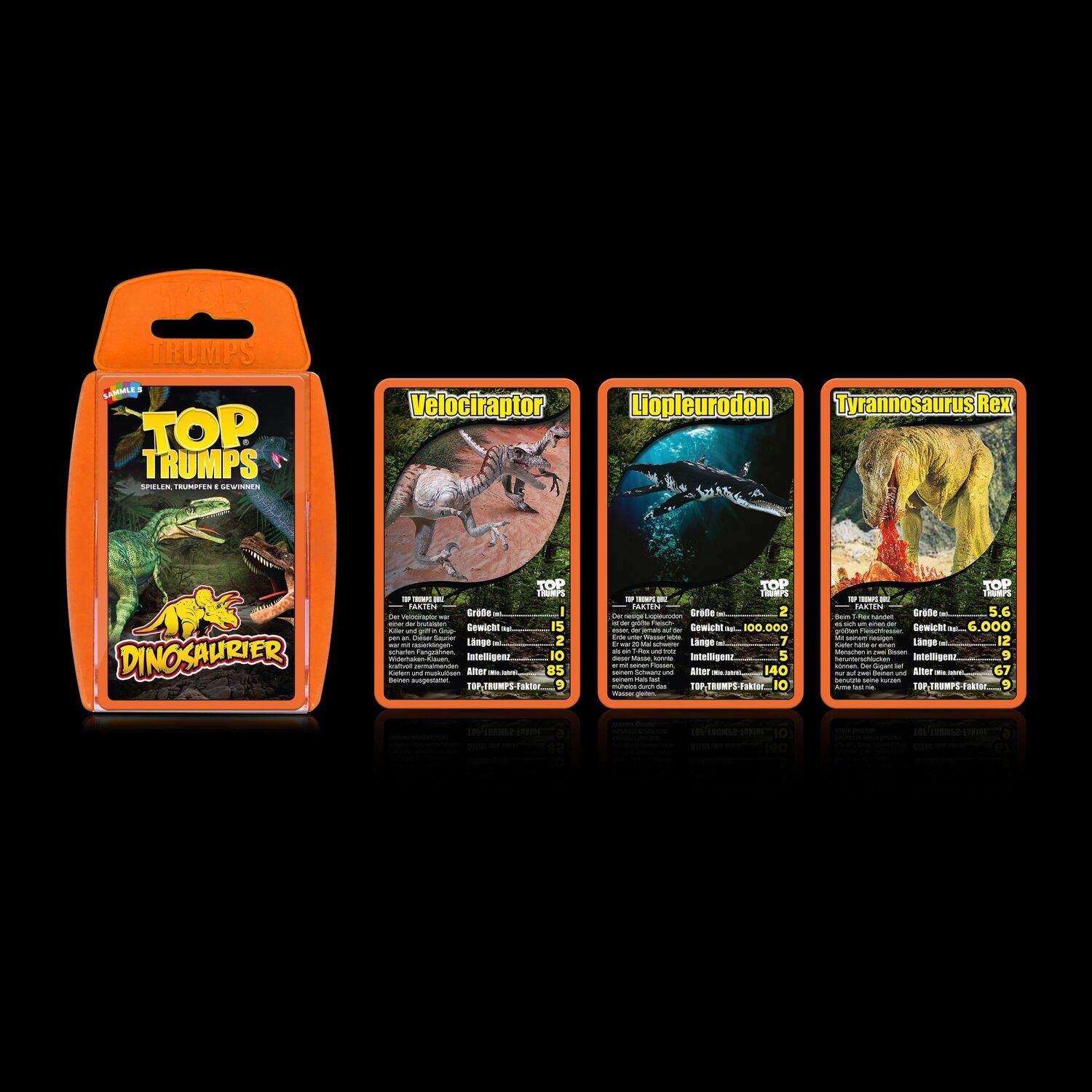 Bild: 4035576047148 | Top Trumps Dinosaurier | Spiel | Brettspiel | Deutsch | 2021