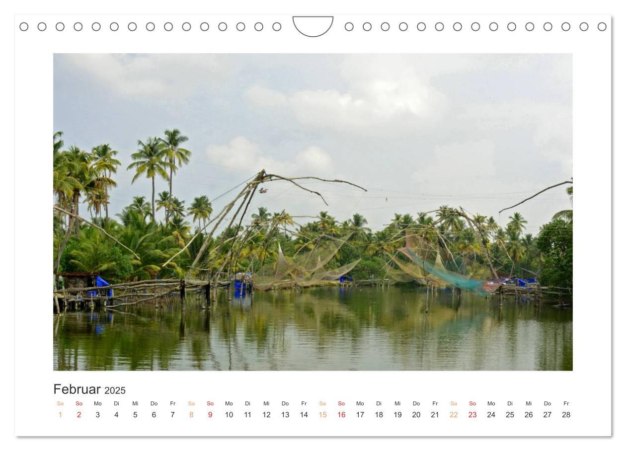 Bild: 9783435733903 | Kerala - Im Süden Indiens (Wandkalender 2025 DIN A4 quer), CALVENDO...