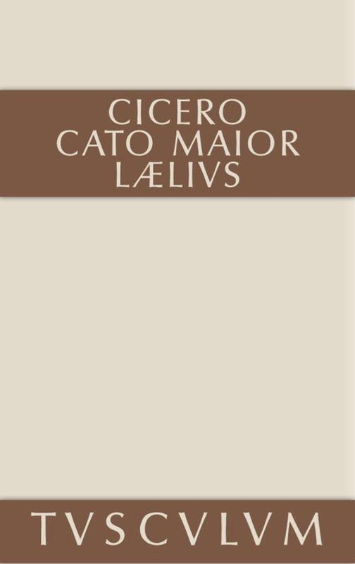 Cover: 9783050054285 | Cato der Ältere über das Alter | Lateinisch - deutsch | Cicero | Buch