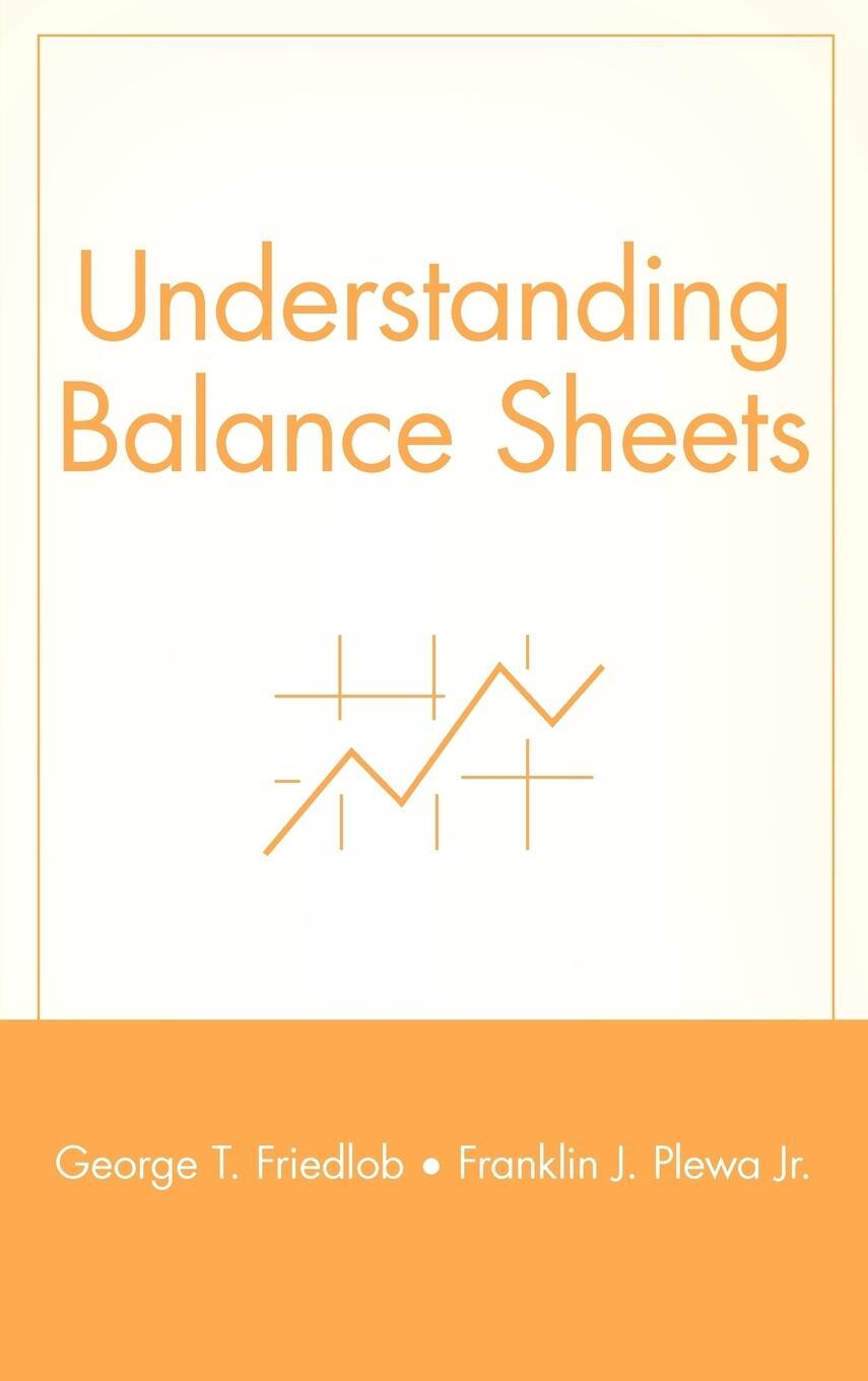 Cover: 9780471130758 | Understanding Balance Sheets | George T Friedlob (u. a.) | Buch | 1996