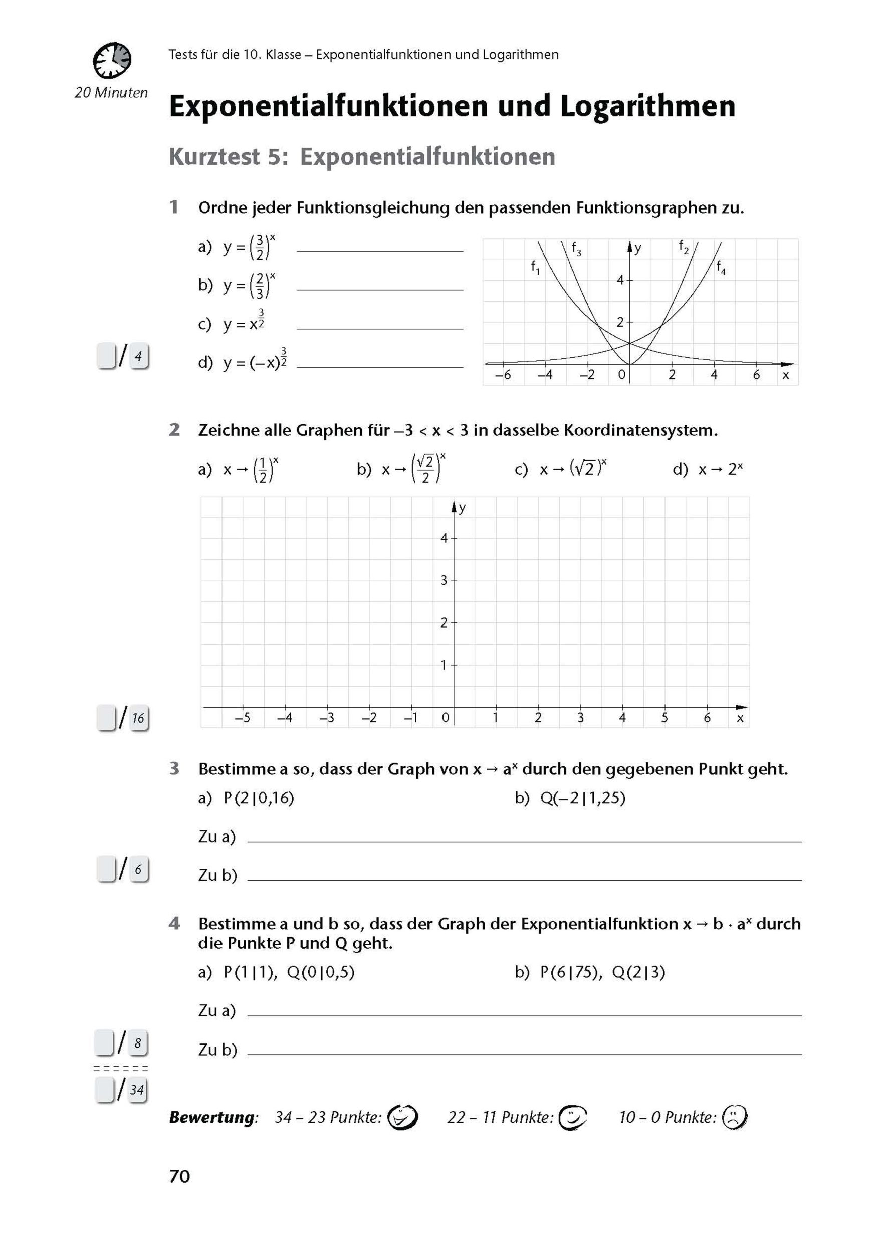 Bild: 9783804415980 | Fit in Test und Klassenarbeit - Mathematik 9./10. Klasse Gymnasium