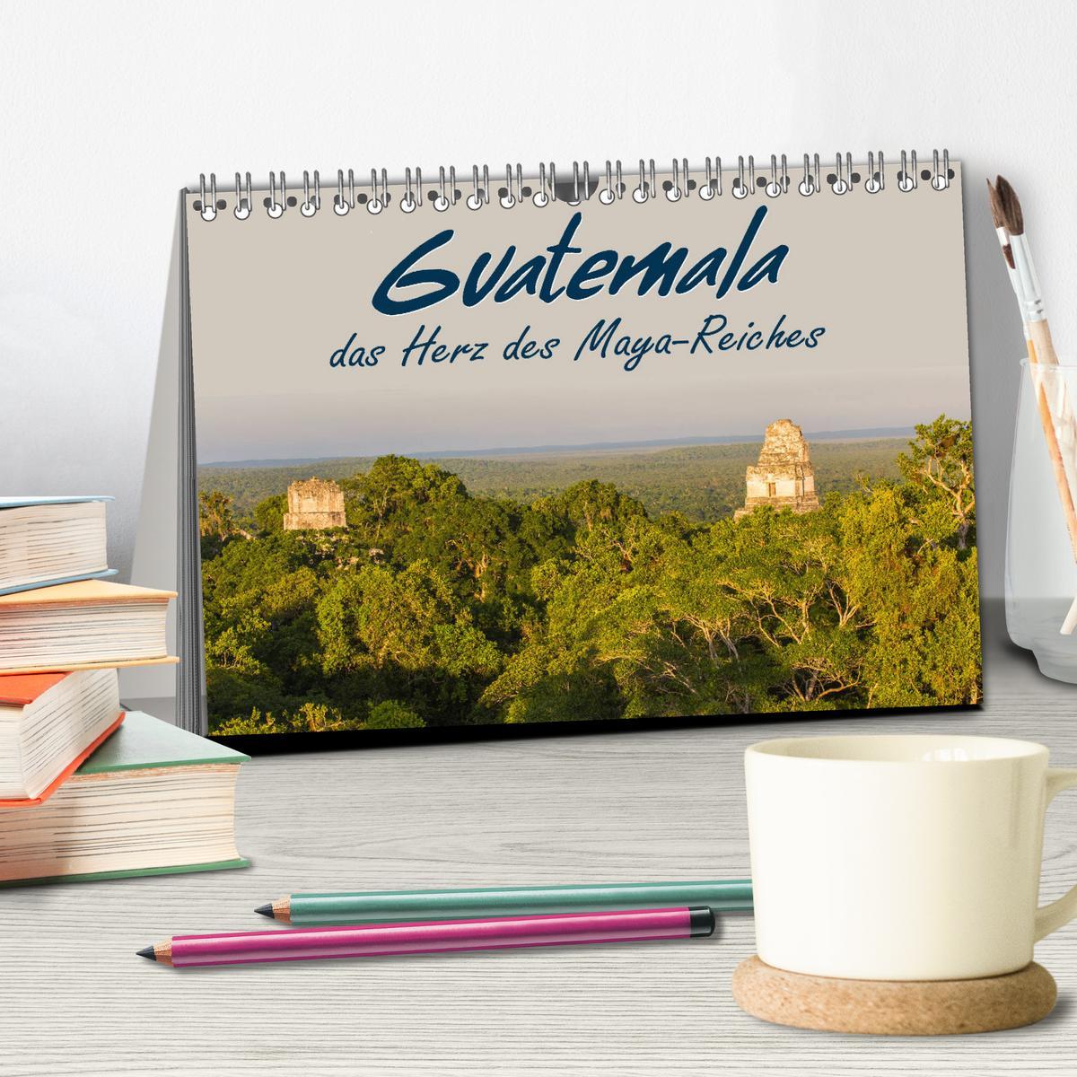 Bild: 9783435212071 | Guatemala - das Herz des Mayareiches (Tischkalender 2025 DIN A5...