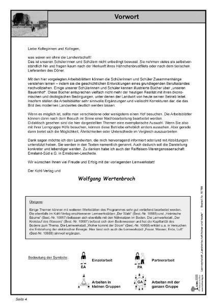 Bild: 9783866327894 | Lernwerkstatt - Landwirtschaft früher und heute | Broschüre | Deutsch