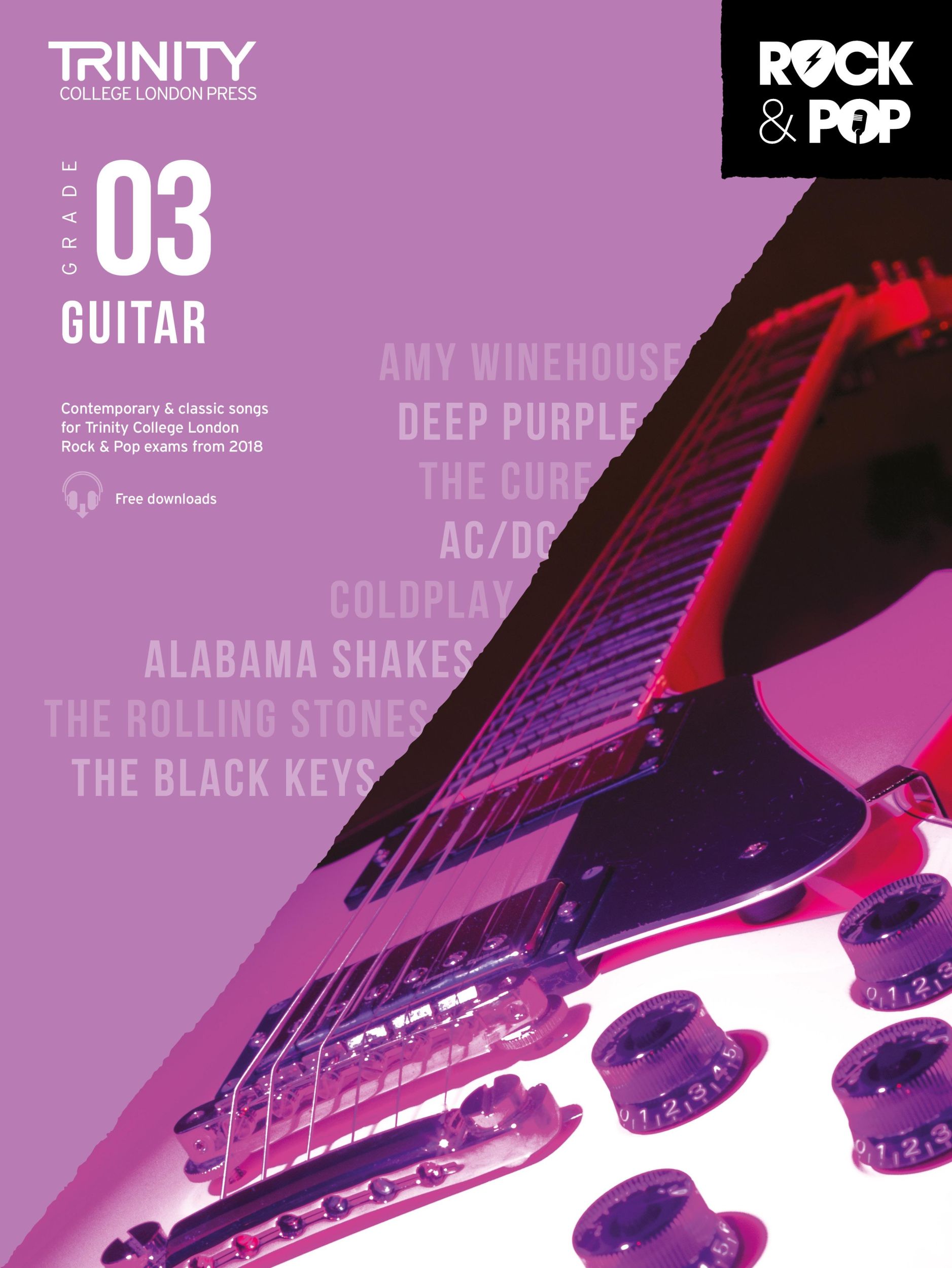 Cover: 9780857366504 | Trinity Rock &amp; Pop 2018 Guitar | Grade 3 | Taschenbuch | 31 S. | 2019