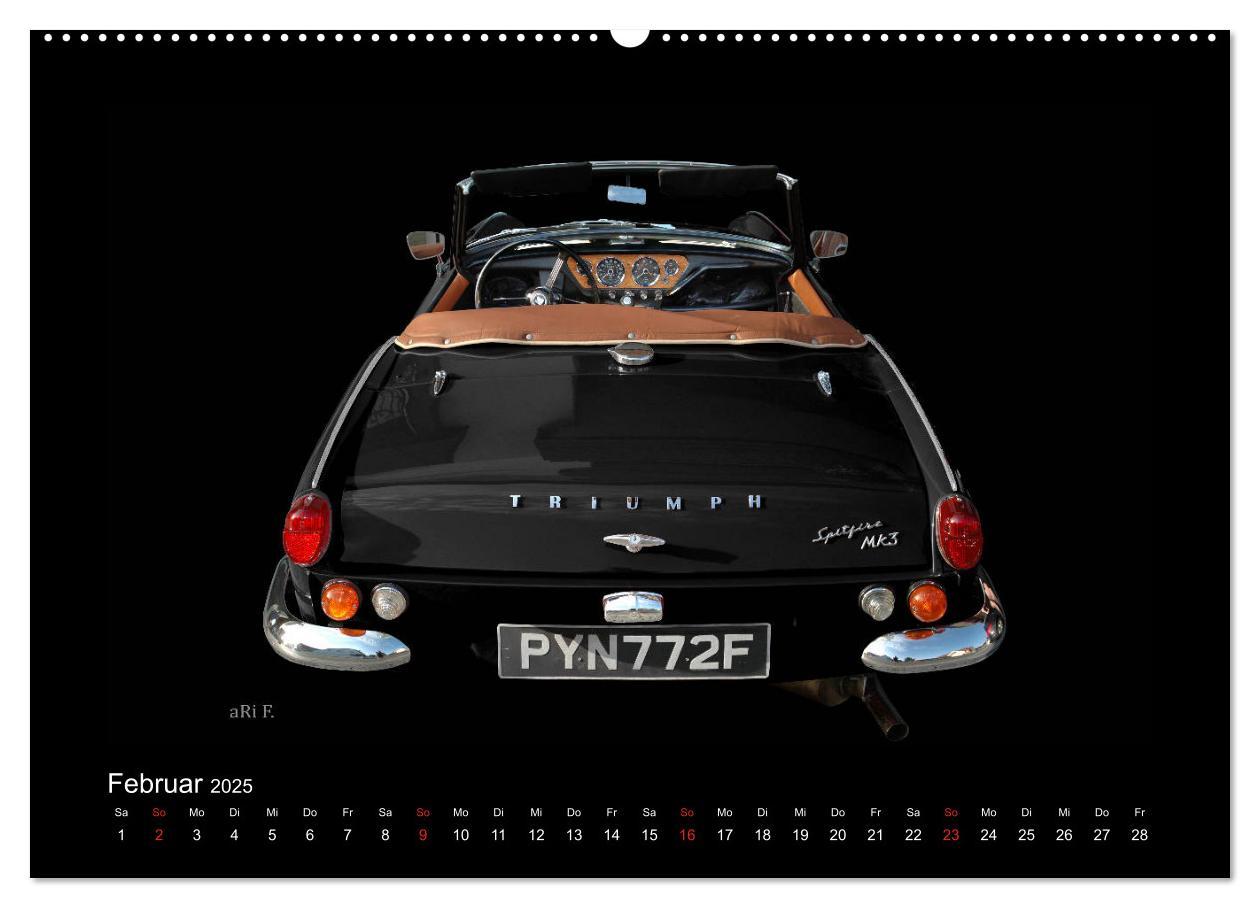 Bild: 9783435245888 | 2025 Oldtimer by aRi F. (hochwertiger Premium Wandkalender 2025 DIN...