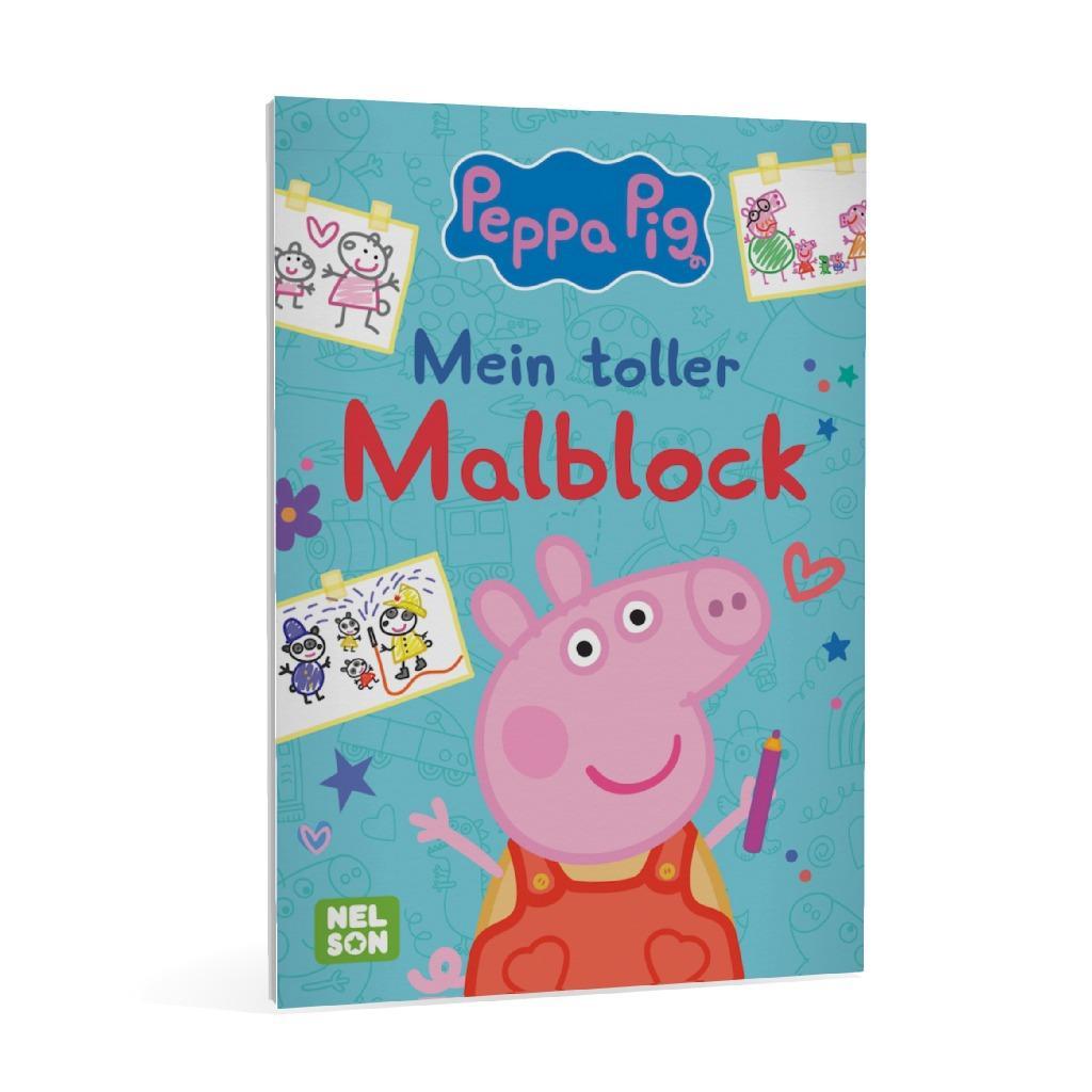 Bild: 9783845122496 | Peppa Wutz Ausmalbilder: Mein toller Malblock | Taschenbuch | Block