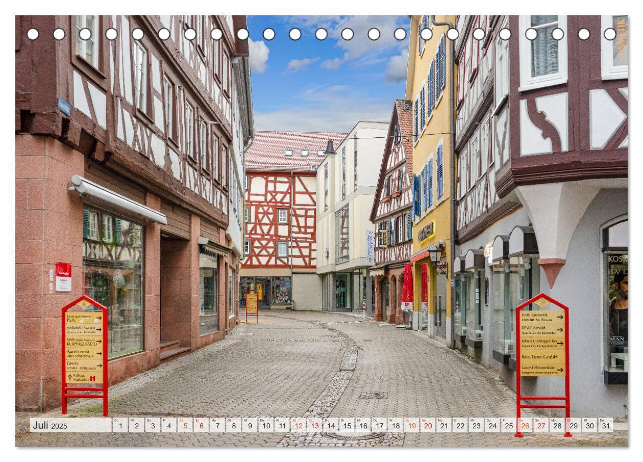 Bild: 9783435177295 | Mosbach Impressionen (Tischkalender 2025 DIN A5 quer), CALVENDO...