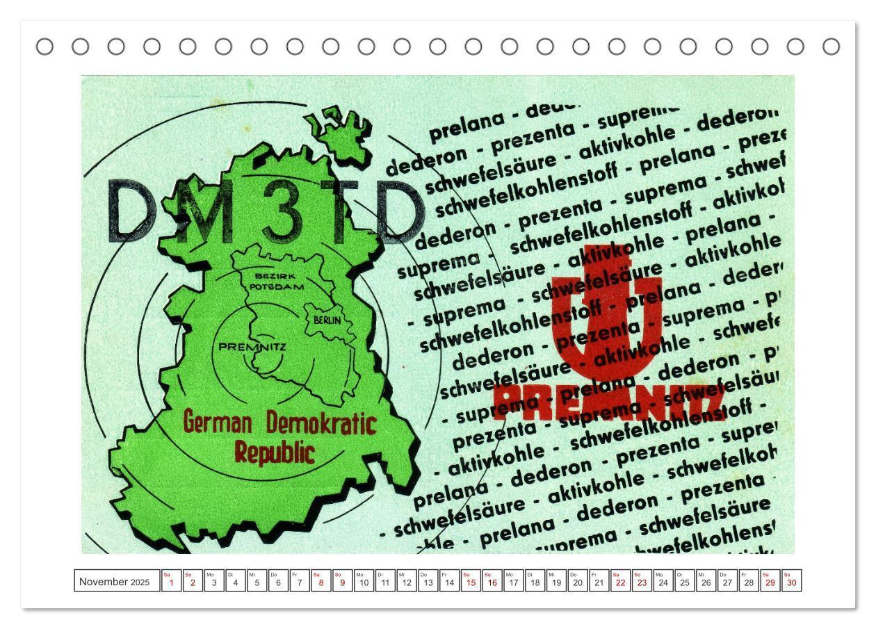 Bild: 9783383940033 | DDR Amateurfunk Historische Karten (Tischkalender 2025 DIN A5...