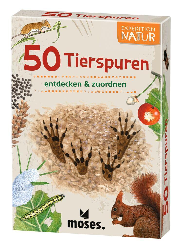 Cover: 4033477097248 | Expedition Natur 50 Tierspuren | entdecken & zuordnen | Kessel (u. a.)